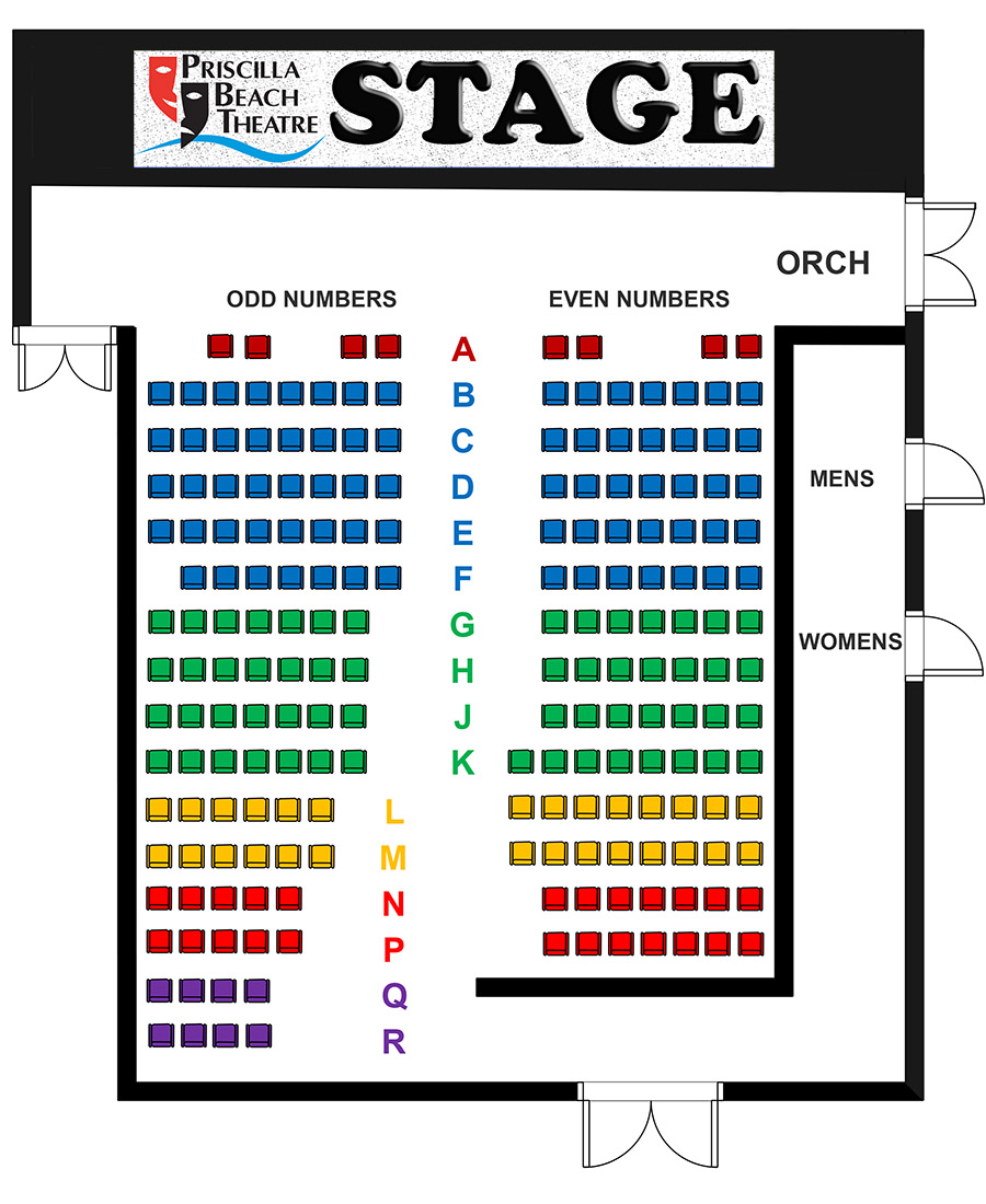 Plymouth Memorial Hall Seating Chart